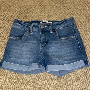 Levi’s Shorty shorts!! Blue Jean short!!